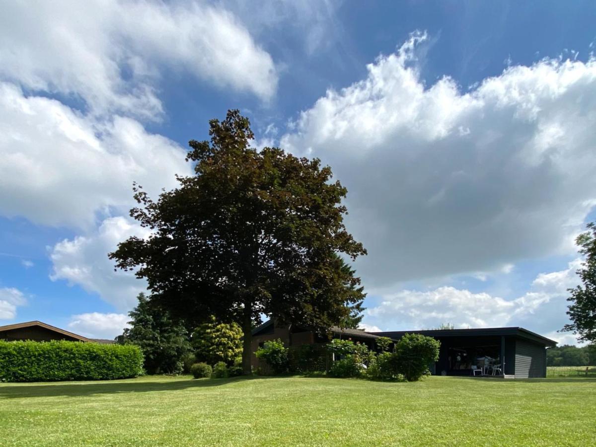 Schwedenhaus Mit Holzofen & Aussenkamin Auf 1400M2 Villa Tensbuttel-Rost Eksteriør bilde