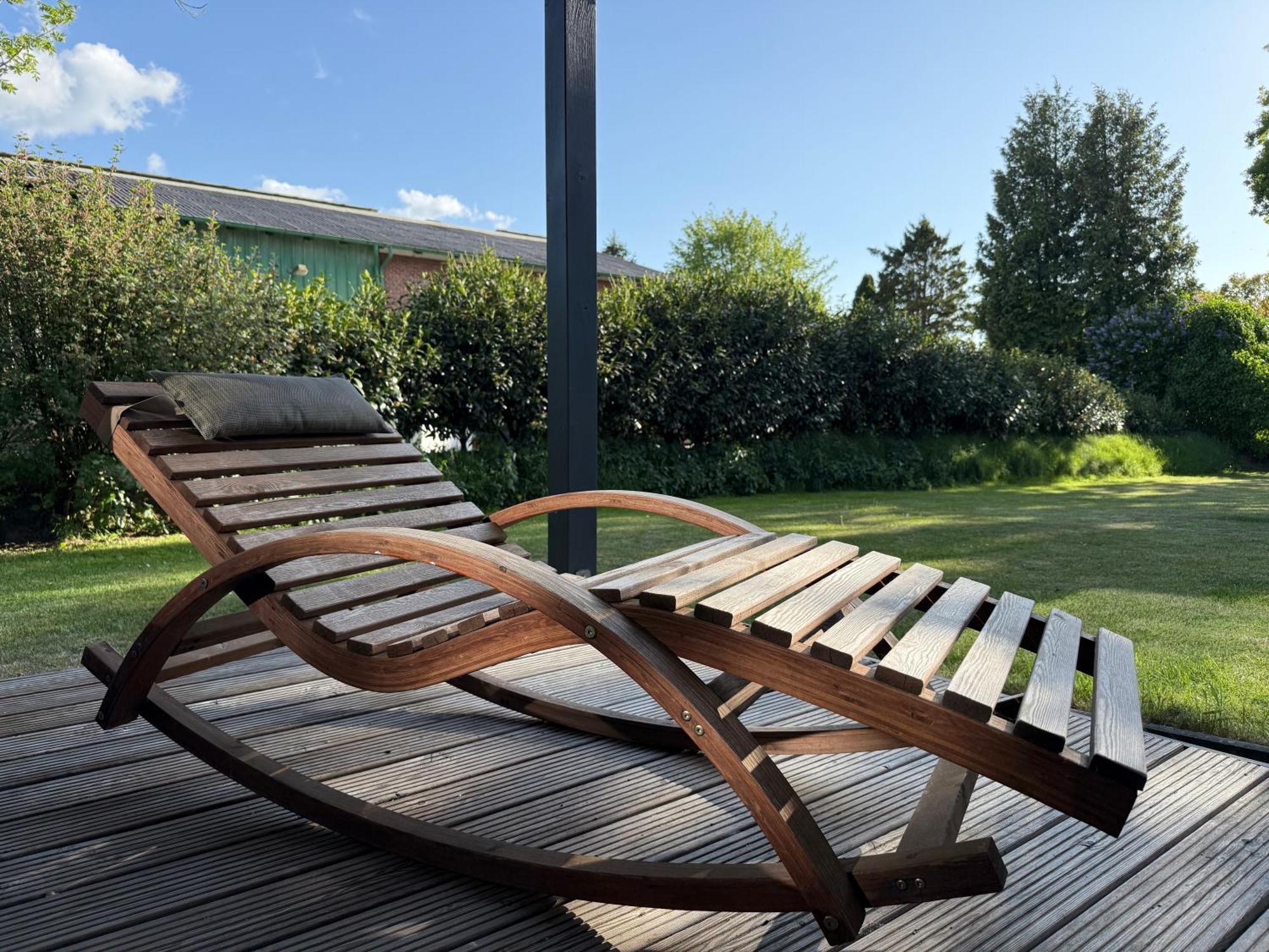 Schwedenhaus Mit Holzofen & Aussenkamin Auf 1400M2 Villa Tensbuttel-Rost Eksteriør bilde